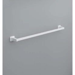 OakBrook Satin White Towel Bar 30 In. L Die Cast Zinc
