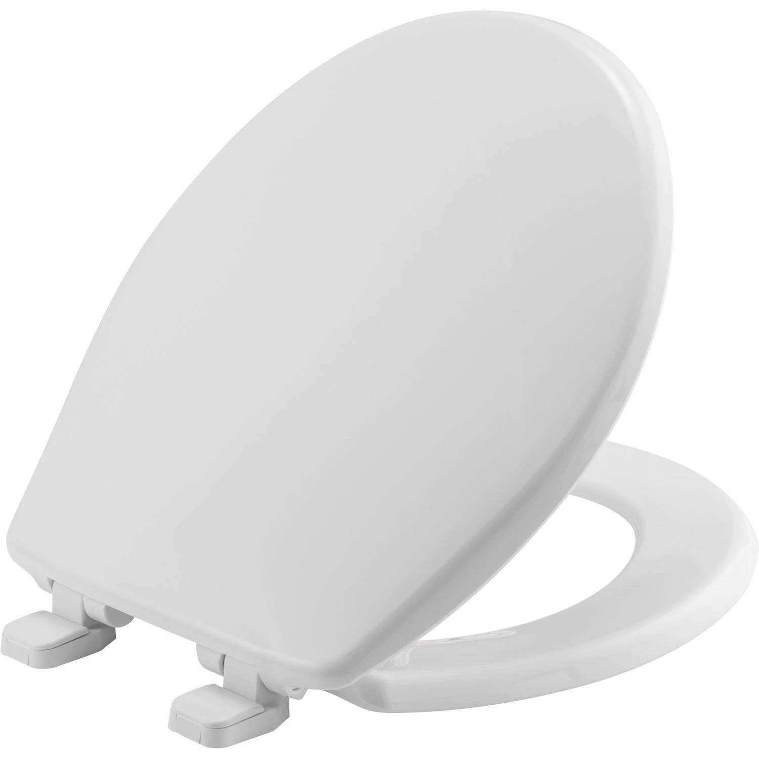 Mayfair By Bemis Caswell Slow Close Round White Plastic Toilet Seat 3 Mayfair By Bemis Caswell Slow Close Round White Plastic Toilet Seat
