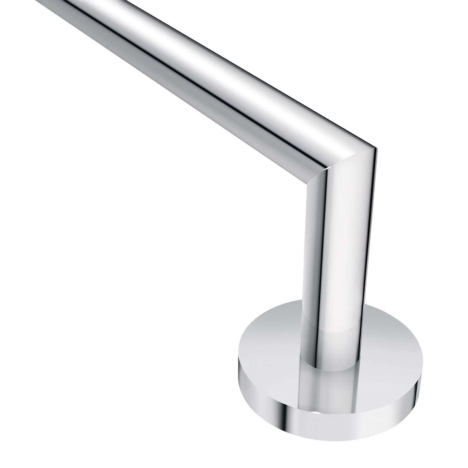 Moen Arlys Chrome Towel Bar 24 In. L Zinc 4 Moen Arlys Chrome Towel Bar 24 In. L Zinc - Image 2