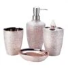 Accent Plus Rose Gold Porcelain Bath Accessory Set -Wenn Bathroom Shop d12e7f16 42da 4e39 851a 9e8c6e4d7c79