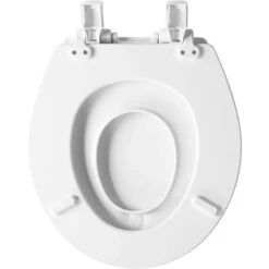 Mayfair By Bemis NextStep2 Slow Close Round White Enameled Wood Toilet Seat -Wenn Bathroom Shop d1e789b5 02c7 4a42 aa28 b8cb241266eb