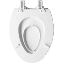 Mayfair By Bemis NextStep2 Slow Close Elongated White Enameled Wood Toilet Seat 11 Mayfair By Bemis NextStep2 Slow Close Elongated White Enameled Wood Toilet Seat -Wenn Bathroom Shop d3a0d029 f1e8 4994 8fd7 bf25a8c067f4