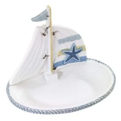 Avanti Linens Island View Multicolored Plastic Soap Dish