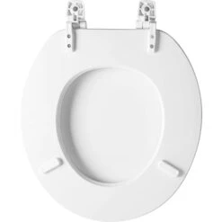 Mayfair By Bemis Round White Vinyl Toilet Seat 7 Mayfair By Bemis Round White Vinyl Toilet Seat -Wenn Bathroom Shop d7dd49e6 3fd3 4d66 9974 4d289e54887d