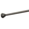 IDesign Cameo Tension Curtain Rod 75 In. L Bronze Brown -Wenn Bathroom Shop db4e3847 624e 4a54 9d0f c3a999a824be