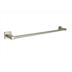 Huntington Brass Satin Brass Silver Towel Bar 24 In. L Brass
