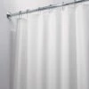 IDesign 78 In. H X 54 In. W White Solid Shower Curtain Polyester -Wenn Bathroom Shop e3f51372 2df3 4c75 a1f3 c0150c388ed1