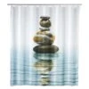 Wenko 71 In. H Meditation Shower Curtain W/Hooks Polyester -Wenn Bathroom Shop ea9faae3 4027 4ea7 b464 91a103de22f5