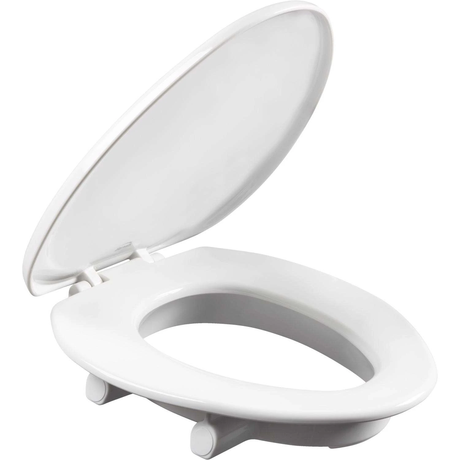 Bemis Independence Asurance Elongated White Plastic Toilet Seat 4 Bemis Independence Asurance Elongated White Plastic Toilet Seat - Image 2