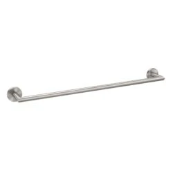 Moen Arlys Brushed Nickel Silver Towel Bar 24 In. L Zinc