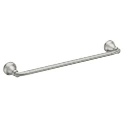 Moen Hilliard Brushed Nickel Towel Bar 24 In. L Metal -Wenn Bathroom Shop f3b27666 150e 41a9 aca3 30c8019f4562