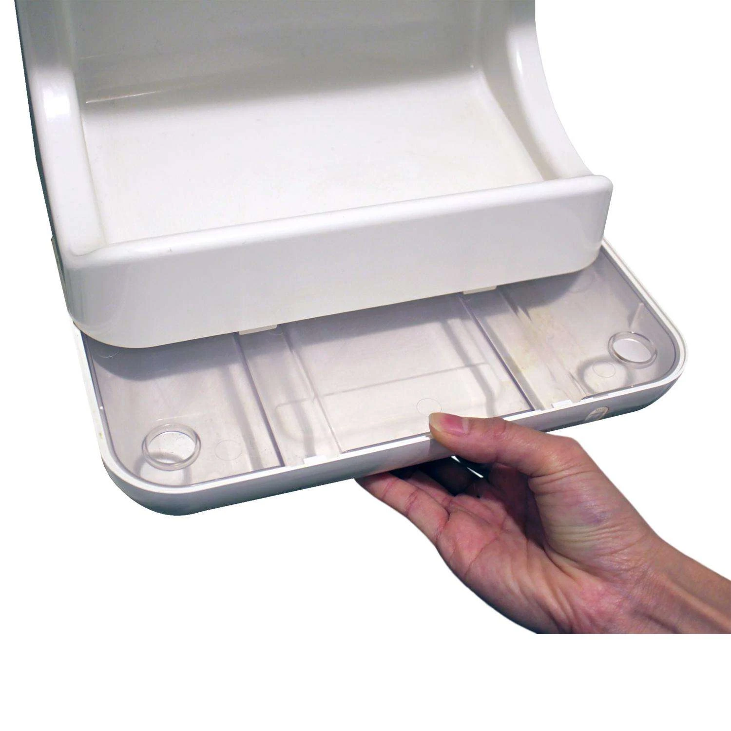 Hitrons Solutions White Plastic Air Towel Hand Dryer 6 Hitrons Solutions White Plastic Air Towel Hand Dryer - Image 4