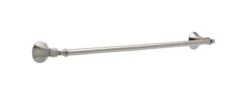 Delta Mandara Brushed Nickel Towel Bar 24 In. L Die Cast Zinc